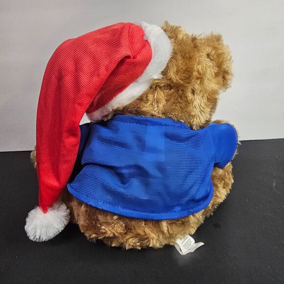 NWT Chicago Cubs Christmas Teddy Bear Official MLB 8.5" - Picture 2 of 4